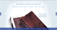 Desktop Screenshot of modernenglishversion.com
